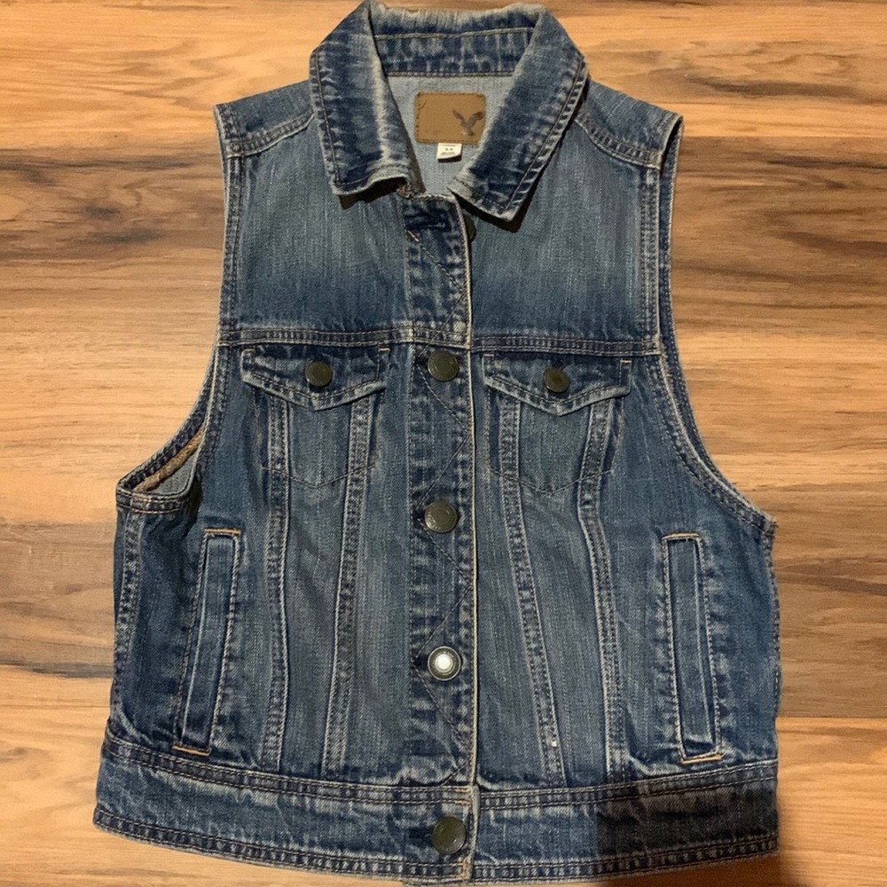 American Eagle Vintage Jean vest